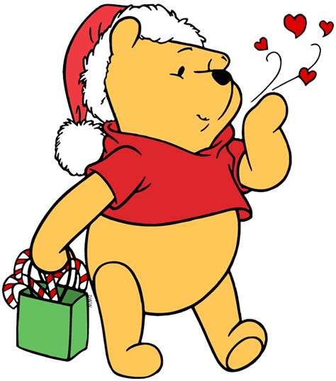 Classic Pooh Bear Food Labels. . Winnie the pooh christmas clipart